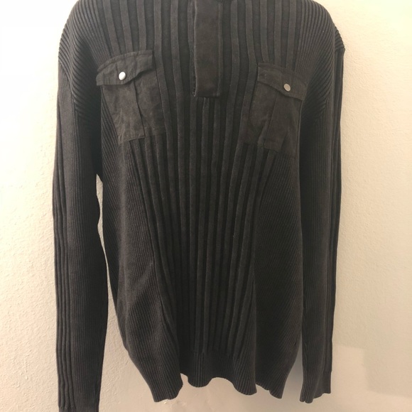 INC International Concepts Mens Black Cardigan XXL - Picture 2 of 5